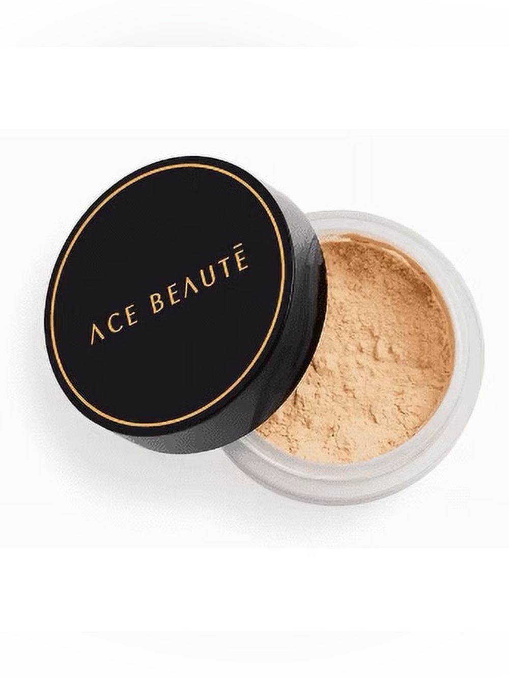 Ace beauty loose setting powder in shade medium